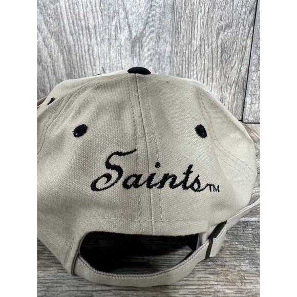 Vintage 90's New Orleans Script Drew Pearson Team NFL Strapback Hat NWT - Picture 5 of 7